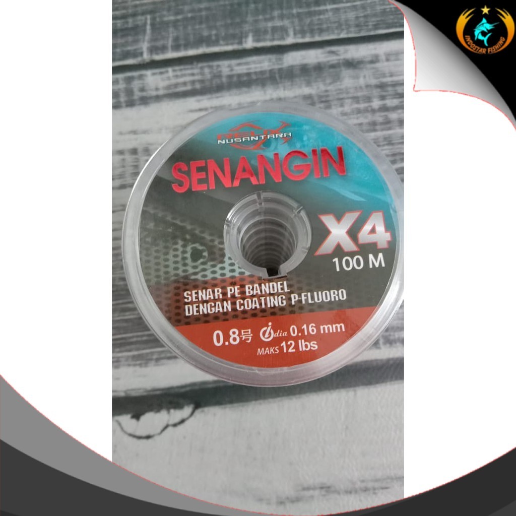Indostar Surabaya Senar PE X4 Senangin Connecting 100-1000 Meter Multicolour Relix nusantara