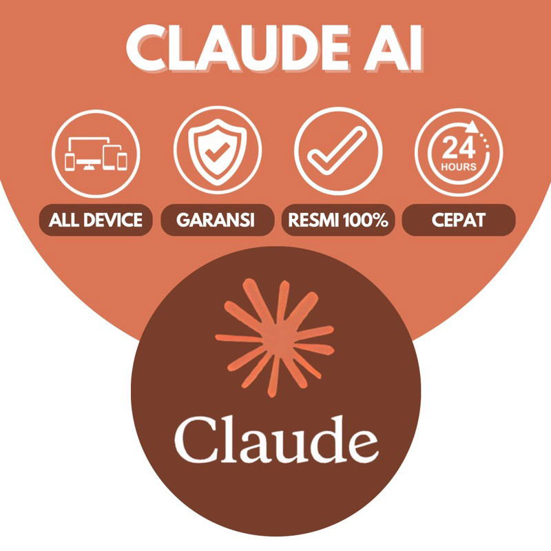 CLAUDE AI PRO PREMIUM 1 BULAN LEBIH CANGGIH DARI CHATGPT | LEGAL FULL GARANSI