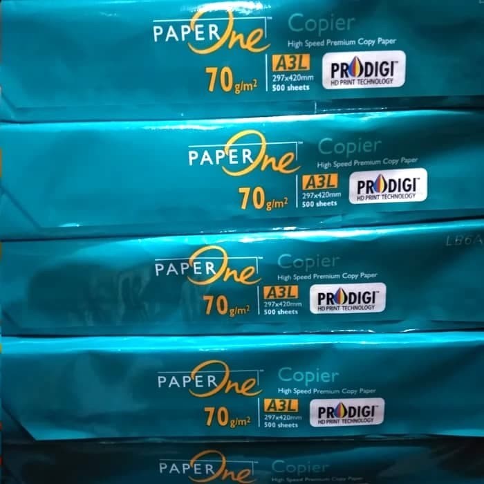 

kertas A3 70 gram paper one OFFICE paper print