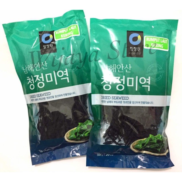

Rumput Laut Kering Daesang Miyeok Chung Jung One