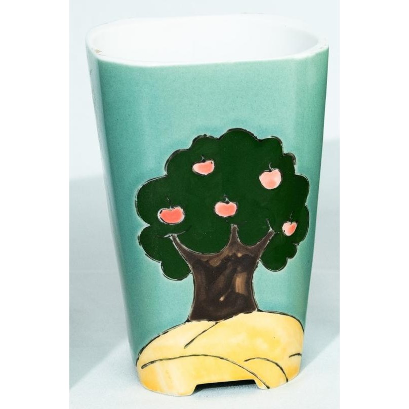 Pot Tanaman Hias pot bunga pot keramik Pot Lukisan Panjang - Tipe 2