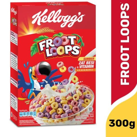 

Kelloggs Froot Loops Sereal 300g