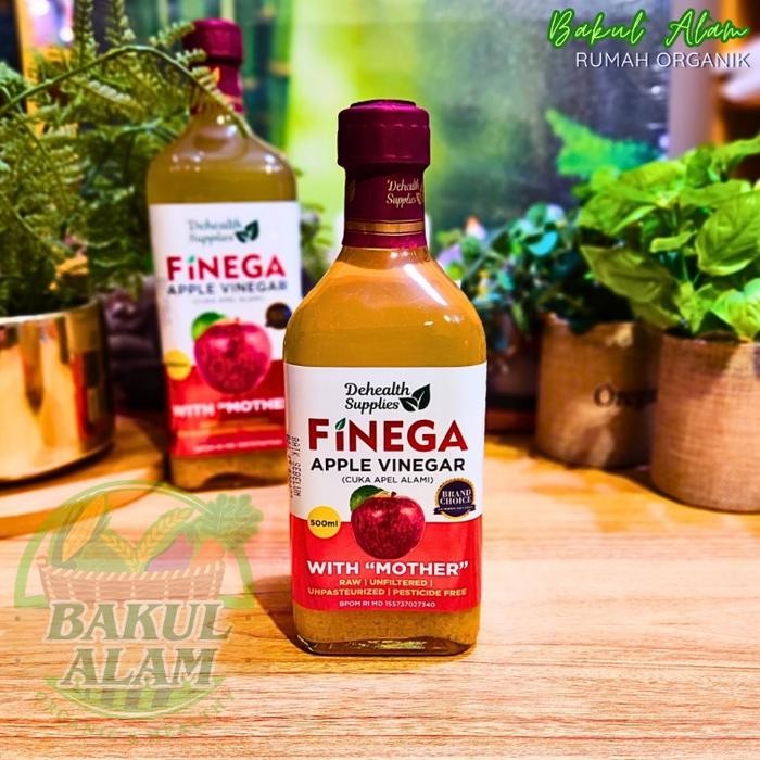 

Dehealth Supplies Finega Apple Vinegar (Cuka Apel) - 500 ml