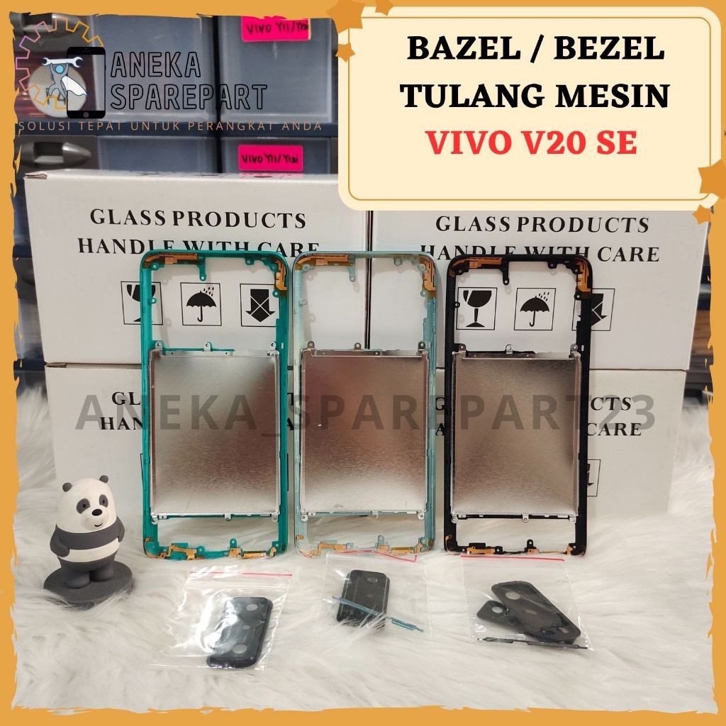 TULANG TENGAH BEZEL VIVO V20 SE - RANGKA TUTUP MESIN VIVO V20 SE
