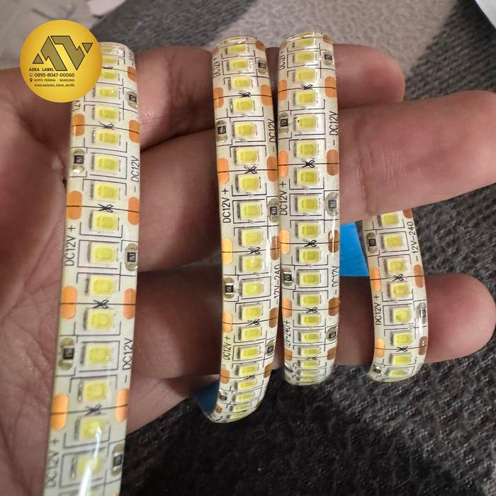 2835 led strip 12v 240 LED/m Waterproof - Putih