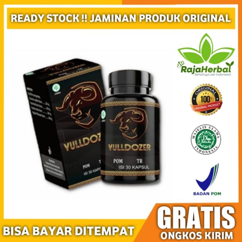 VULLDOZER ASLI ORIGINAL PEMBESAR PENIS PERMANEN OBAT KUAT TAHAN LAMA BPOM