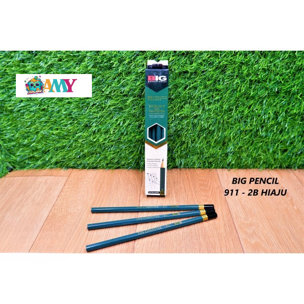 

BIG PENCIL 911 - 2B HIJAU AMY STASIONARY