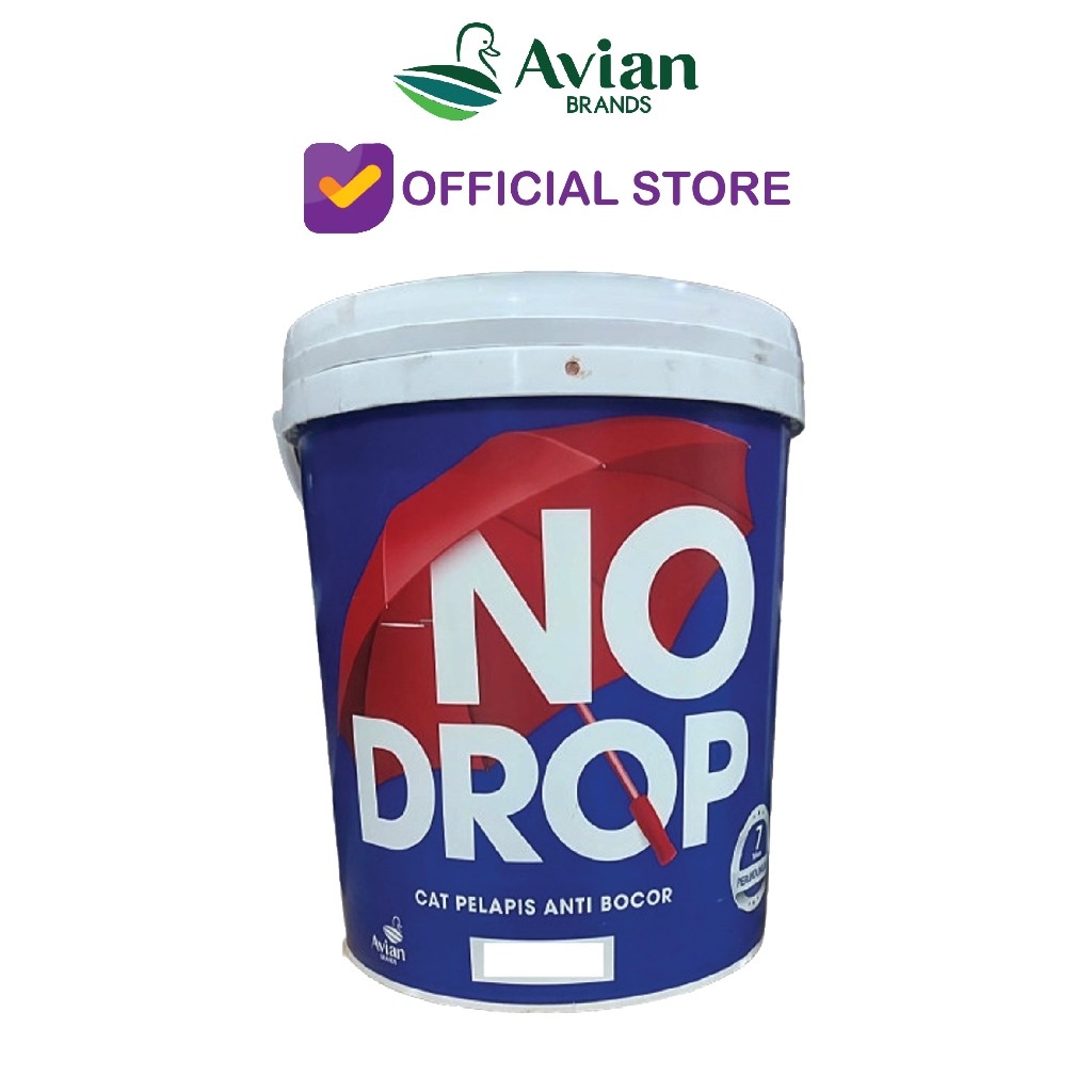 Terlaris CAT PELAPIS BOCOR NODROP / NO DROP CAT TEMBOK SEMUA WARNA UKURAN 20KG