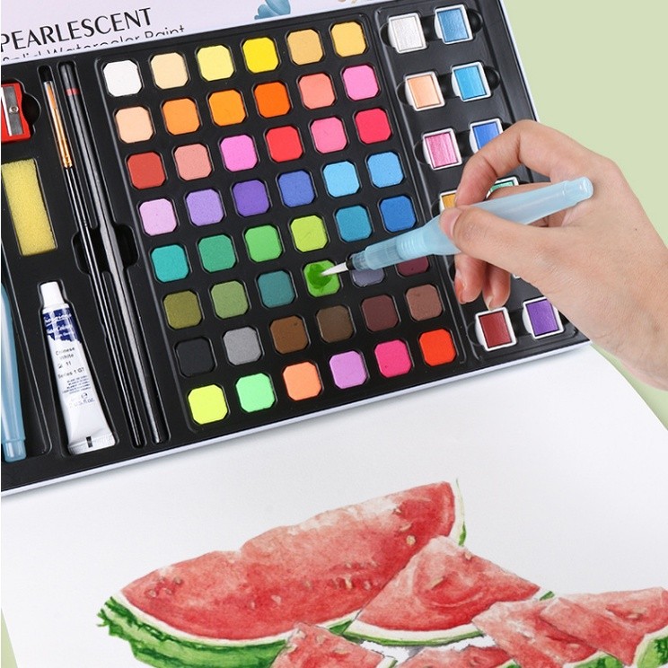 

CAT AIR WARNA ANAK SEKOLAH / 1 SET CAT AIR ISI 60 WARNA (FREE KUAS) / 1 SET CAT AIR DAN ALAT LUKIS 60 WARNA HIGH PIGMENTED