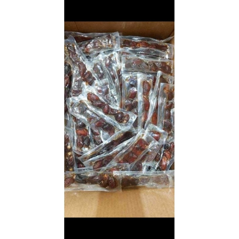 

Kurma Khalas Vacum Mini Ta'jil 1 Dus Isi 100 Pc