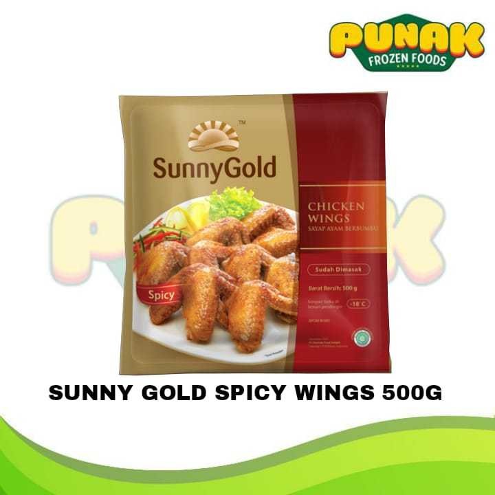 

NEW SUNNY GOLD SPICY WINGS SAYAP AYAM 500G PREMIUM