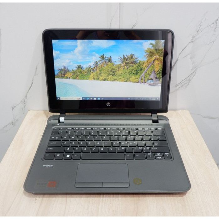 Laptop HP ProBook 11 G2 Touchscreen Intel Core i3-6100U Ram 16Gb 512Gb Normal Siap Pakai - Leptop La