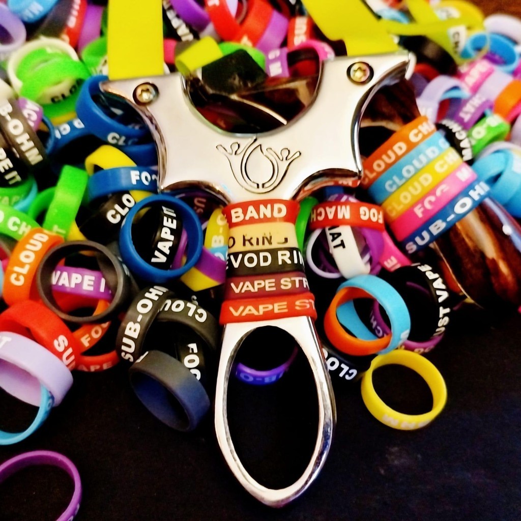 Vapeband cincin karet  Ketapel 20mm  (agar tidak licin)