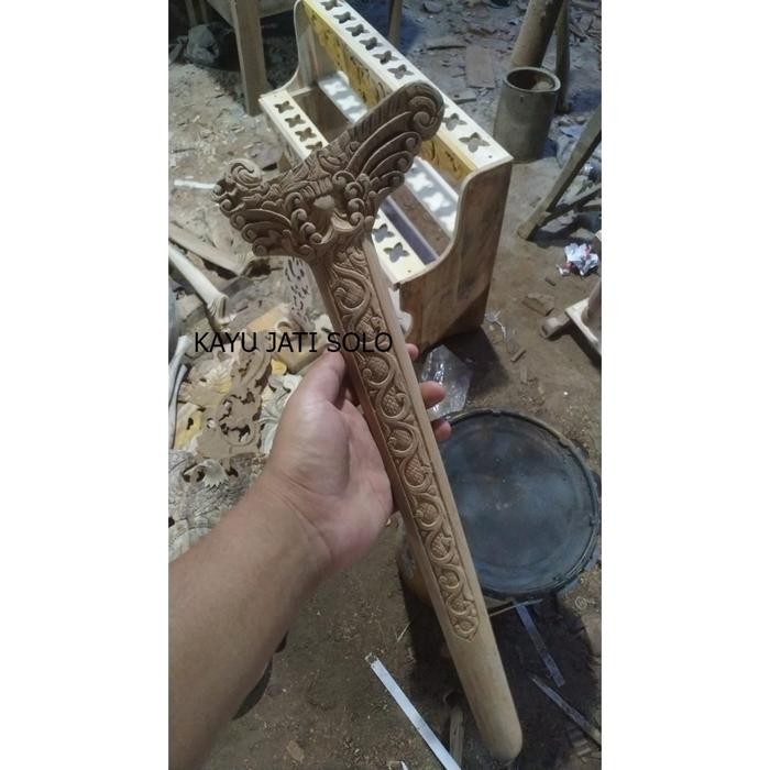 warangka walikat pakem bali ukir alus full jati termurah  antikan keris KJS126 xc2