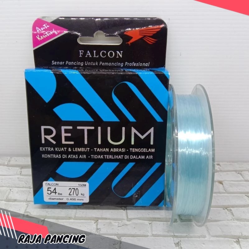 SENAR FALCON RETIUM 150 METER SENAR PANCING NILON GALATAMA GALAPUNG