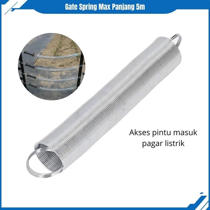 

Gate Spring Pagar Listrik Akses Masuk Pagar Listrik Kejut Max 5M