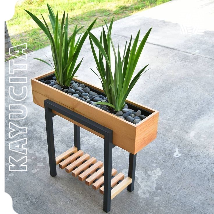 Vas Bunga Kayu Vas Aestetik Kayu Minimalis