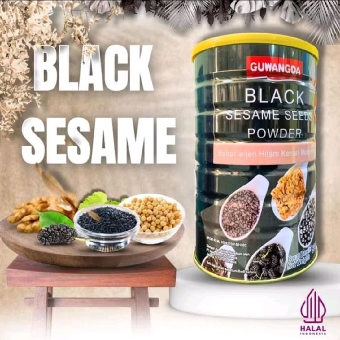 

Halal Oufen Bubuk Wijen Hitam + Kacang Walnut dkk 500gr