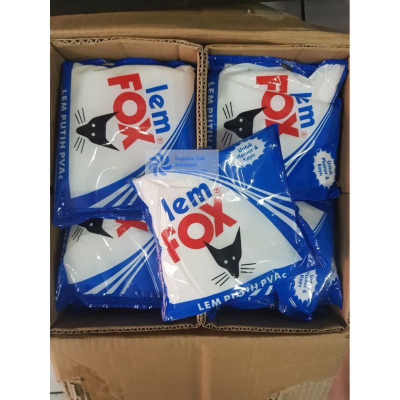 

Lem Fox Putih 350/600 Gram, Lem Plamir, Lem Kayu - ARM