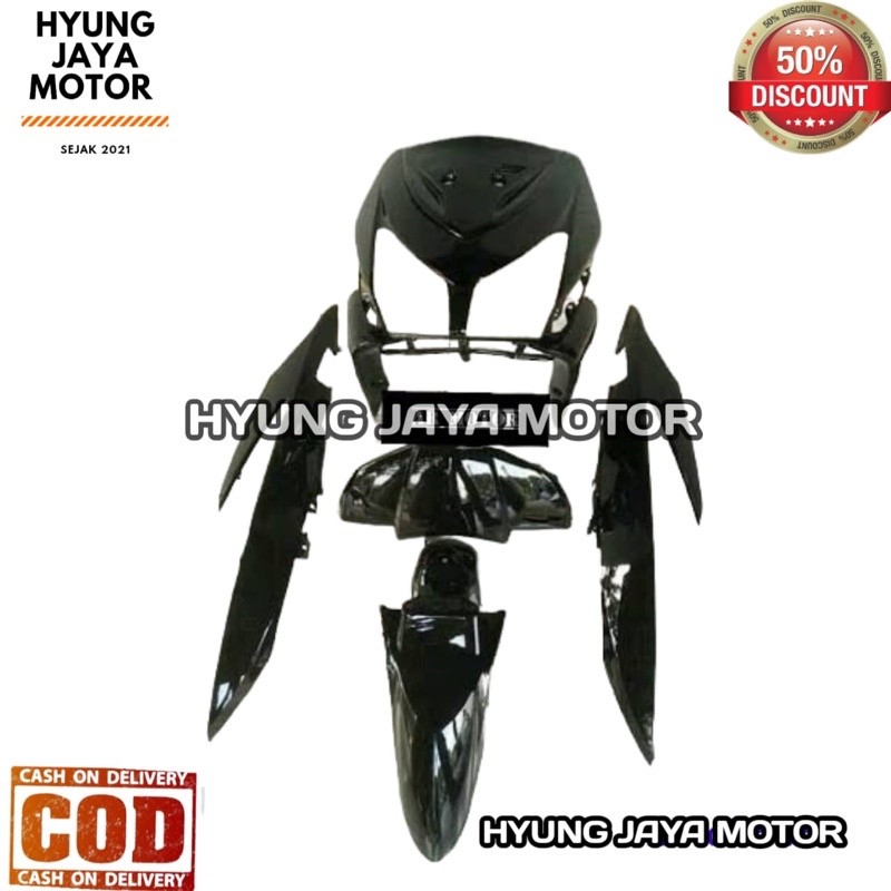 FULL BODY HALUS VARIO 110 KARBU / VARIO LAMA HITAM