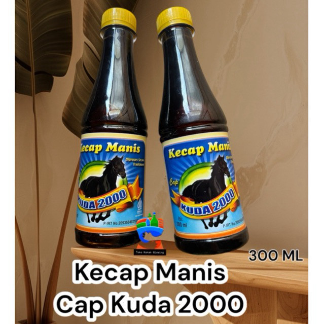 

KECAP MANIS CAP KUDA 2000 300 ML