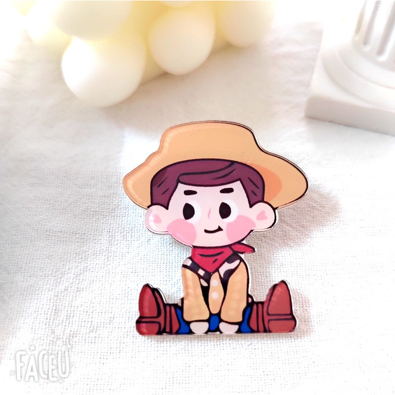 Bros Pin Aksesoris Tas Lucu Cartoon Toy Story PIN-15