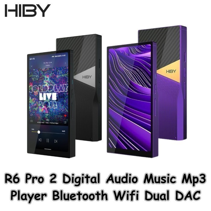 Sky88  HiBy R6 Pro 2 Digital Audio Music Mp3 Player Bluetooth Wifi Dual DAC