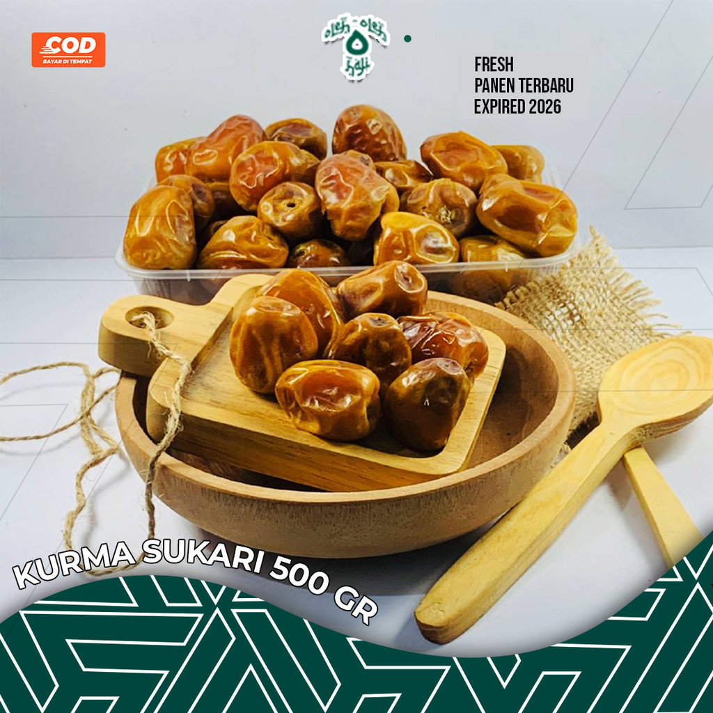 

Kurma Sukari Basah / Kurma Raja Al-Qaseem Premium / Kurma Sukari Al Qassim Asli