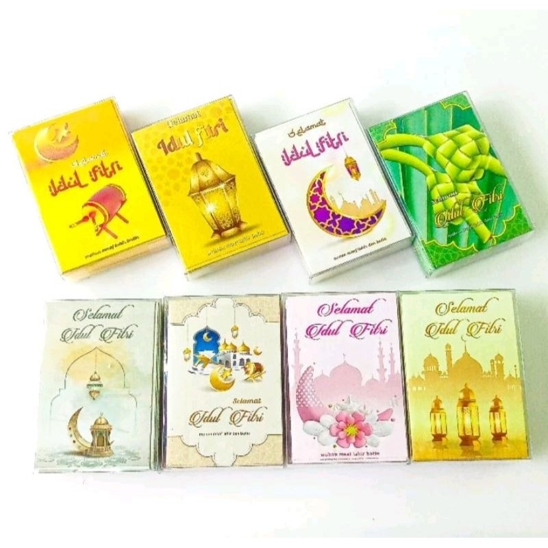 

amplop lebaran isi 50 pcs amplop karakter mika amplop idul fitri