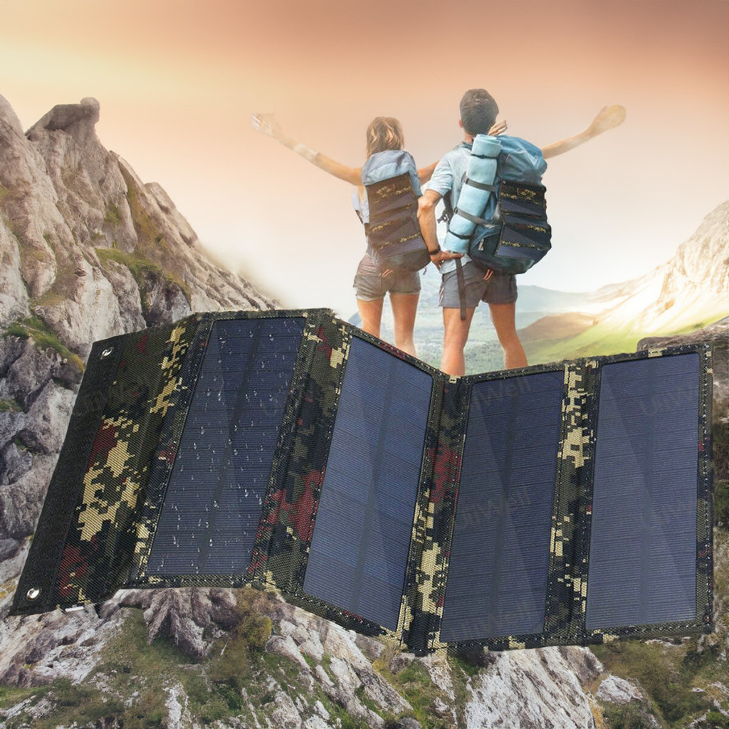 SOLAR PANEL CHARGER 10 WATT 2000 MA MINI SOLAR PANEL POWER BANK MOBILE CHARGER 5V