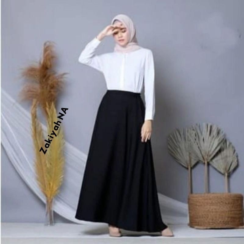 Rok Kerja Wanita | Rok Hitam Kantoran | Rok Kuliah | Rok Premium Buat Kerja Kuliah Perkantoran