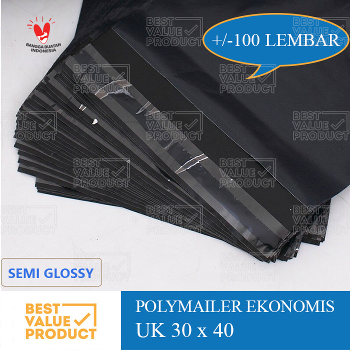 

Kantong Plastik Polymailer 30x40 Cm / Plastik Packing Online Ekonomis