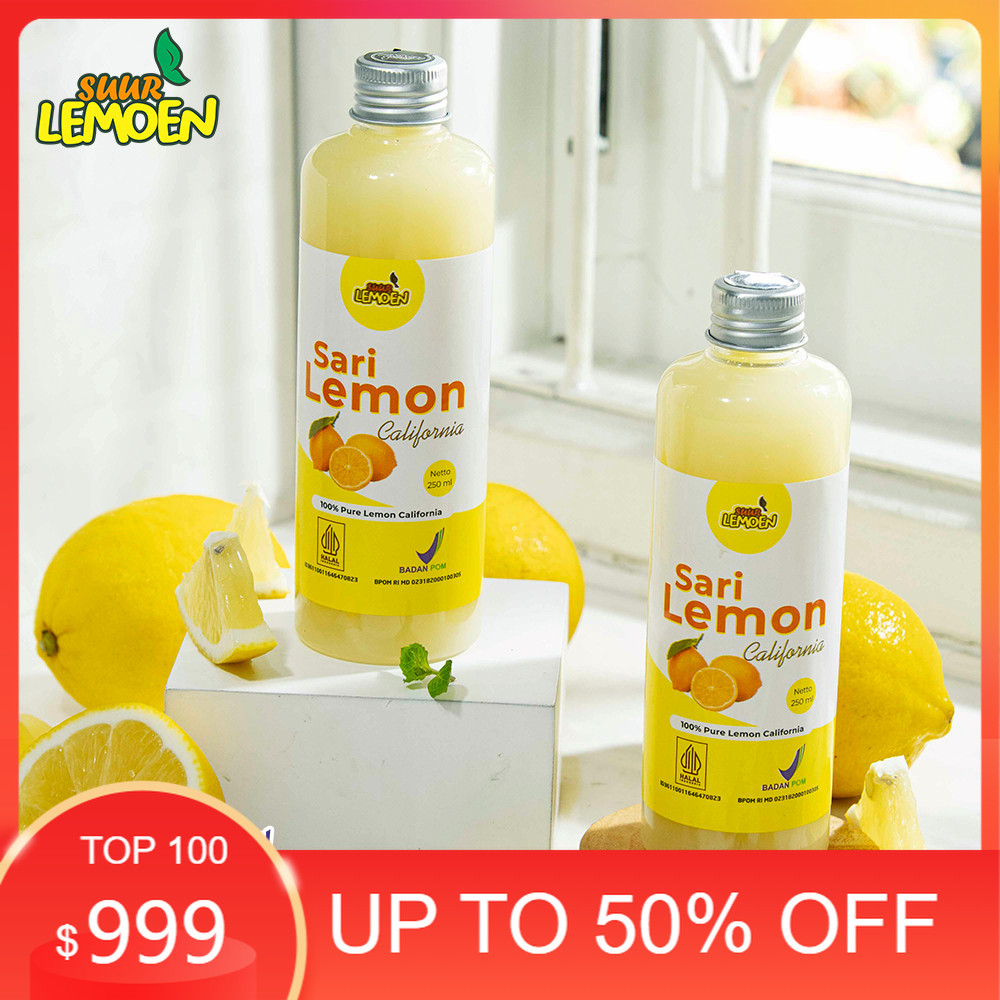 

BPOM Sari Lemon Murni 250ml Original Untuk Diet Organik By Suur Lemoen ID