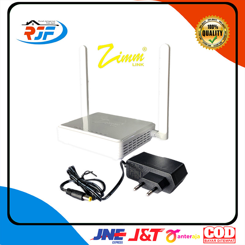 Modem Xpon Ont Zimmlink ZL-2113X Baru + Adaptor