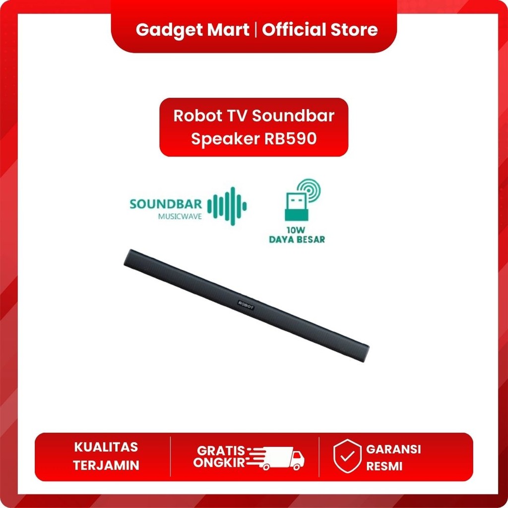 Robot TV Soundbar Speaker Bluetooth 5.3 Home Theater RB590