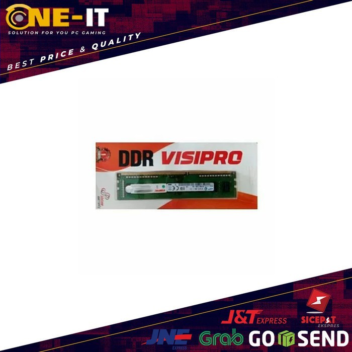 RAM Visipro ECC 8GB DDR3 1600Mhz PC12800 unREG