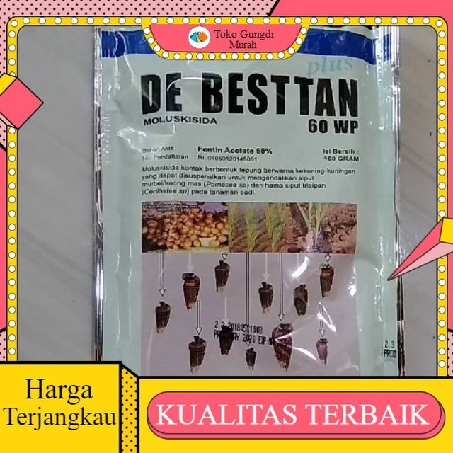 Obat keong sawah racun keong sawah DE BESTAN debestan de besttan obat kol sawah fentin asetat