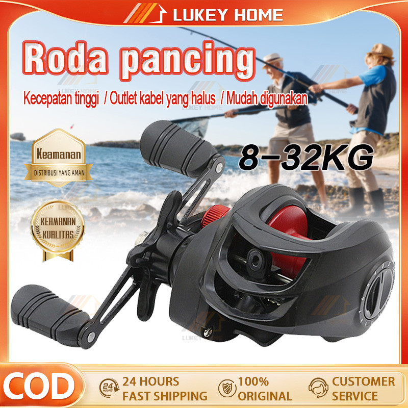 (COD)reel bc murah berkualitas / reel bc / pancing 1 set lengkap kuat / reel casting / bc casting / 