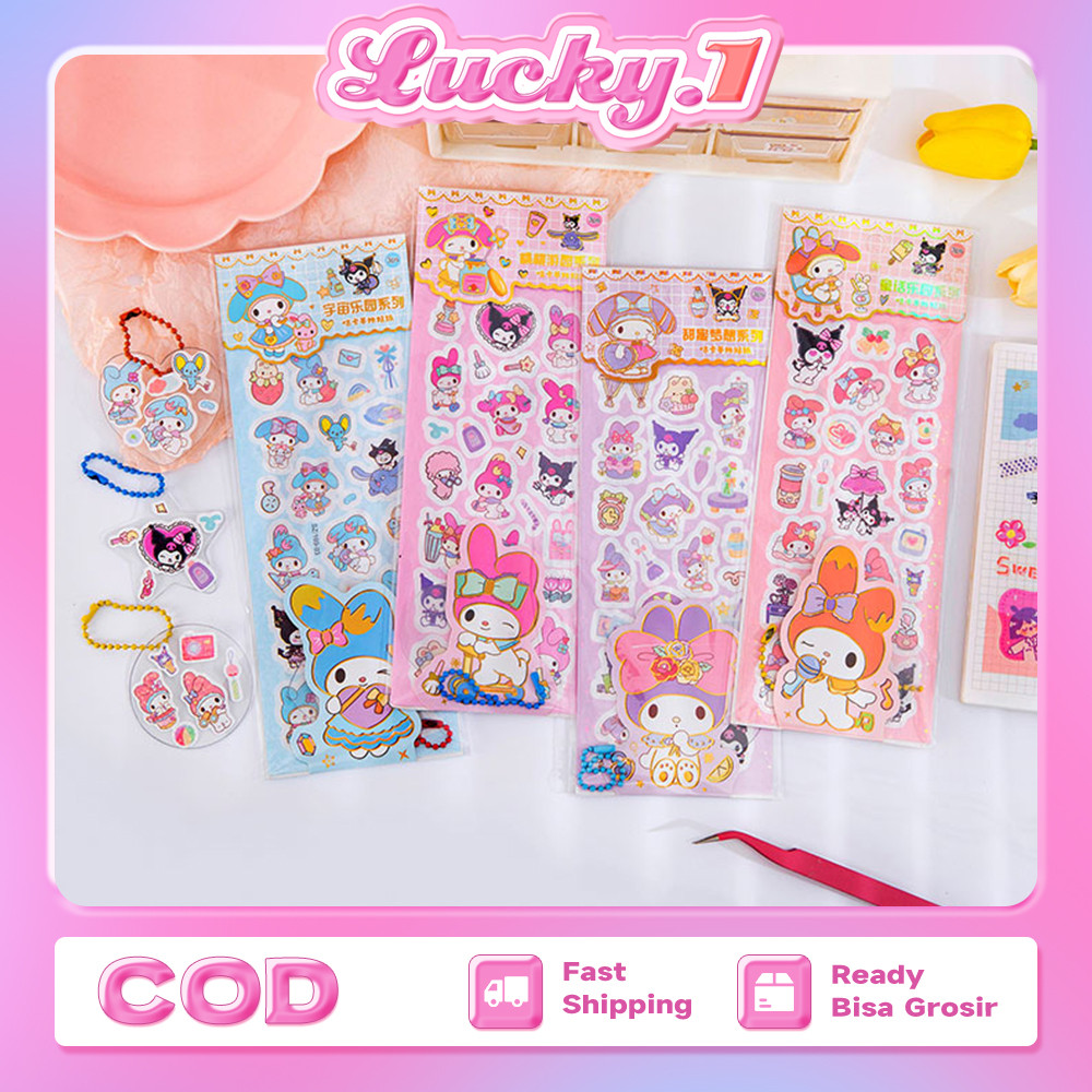 

DIY Gantungan Kunci Set Aklirik Gooka Set Lucu Stiker Decor Sticker Aesthetic Buku Jurnal Stiker Dekoratif