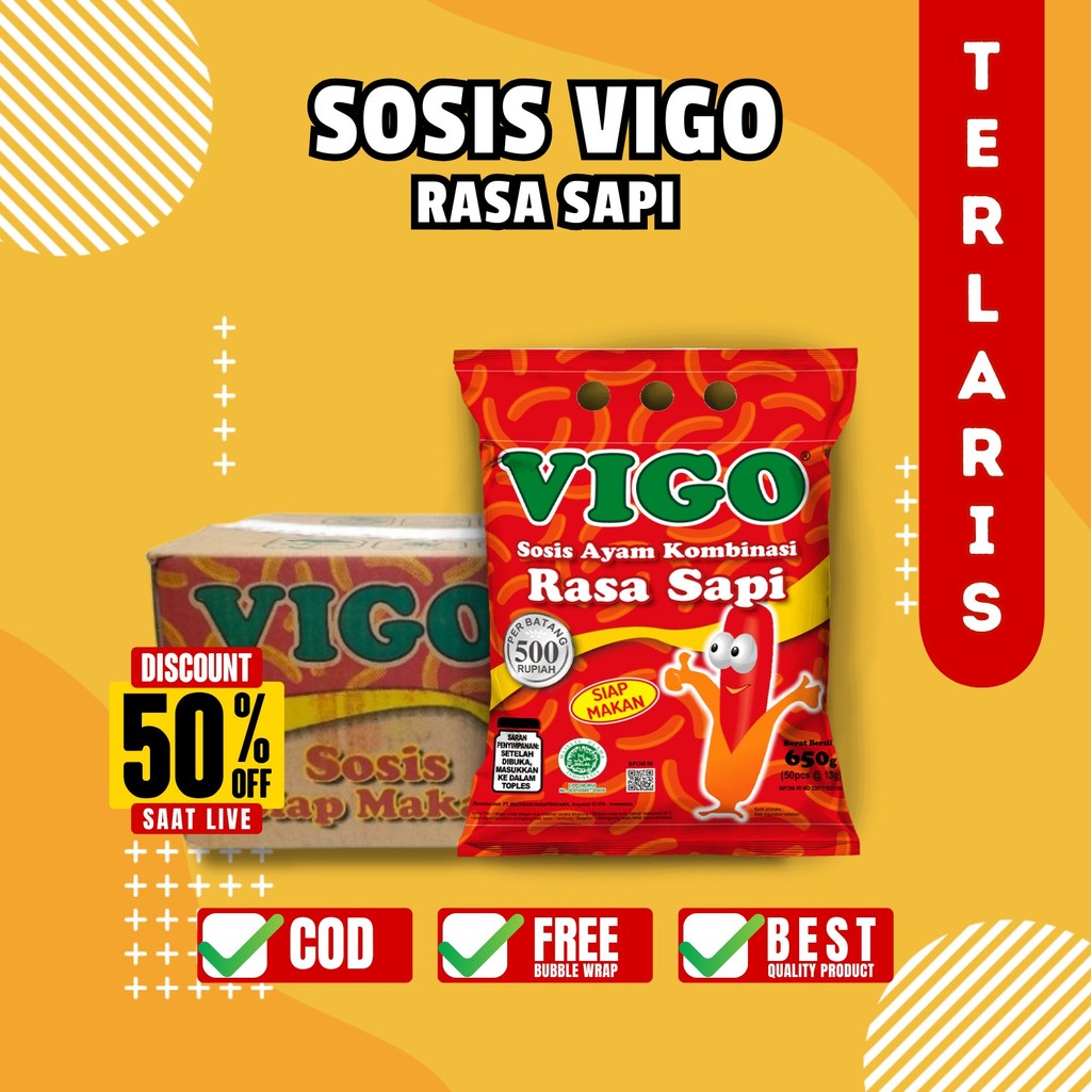 

Sosis Vigo Sosis Ayam Kombinasi Rasa Sapi
