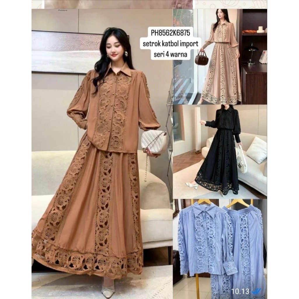 ABELZ.ID set rok VNS katbol bkk dan set rok linen versace by mirabell,niewen,ami,VNS,LAFREYA