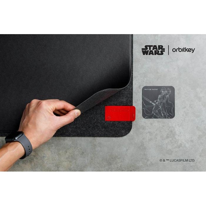 

AHHA Orbitkey Desk Mat Star Wars Series Darth Vader Premium Leather Meja Kerja - Medium