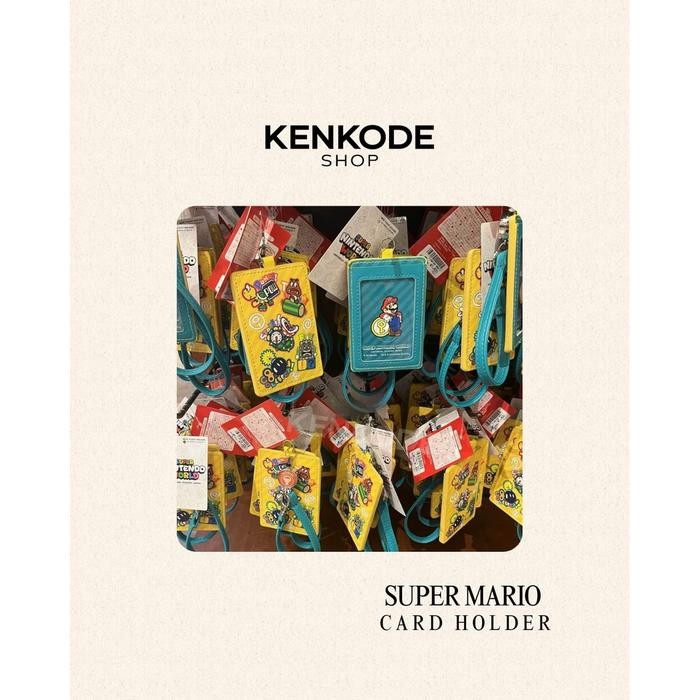 

ANDMA ID Card Holder Gantungan Kartu Flazz emoney/ Small Pouch Mario Block - CardHolderMario
