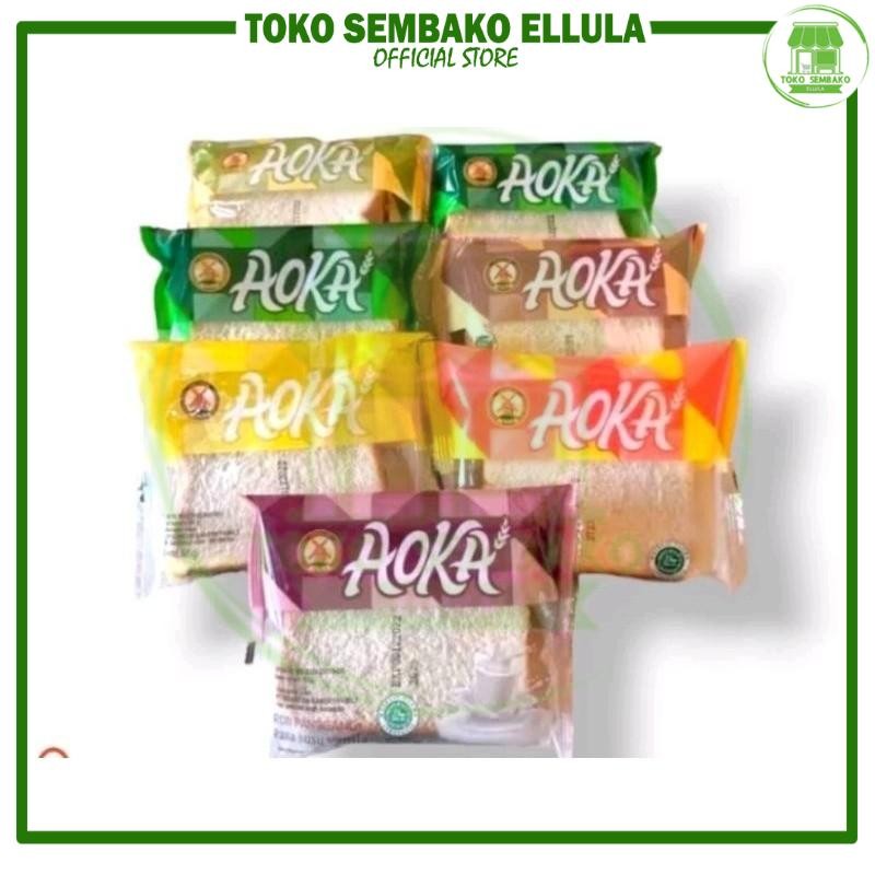 

Toko Sembako ELLULA - Aneka Roti isi Selai Viral Aoka 65gr [PCS]