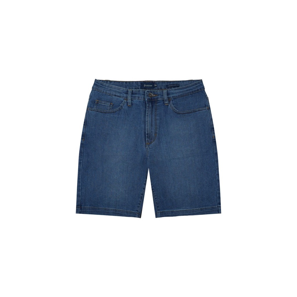 3Second Men's Short Denim Pants Regular Fit Jeans Luke HP-010425