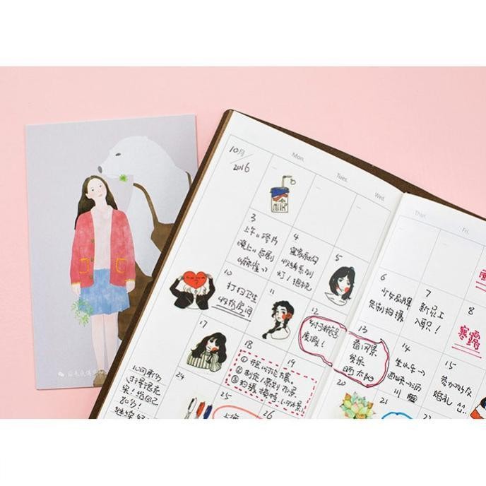 

TERLARIS! BASIC NOTEBOOK FOR EVERYDAY LIFE - BUKU CATATAN - TRAVELERS NOTEBOOK - RULED