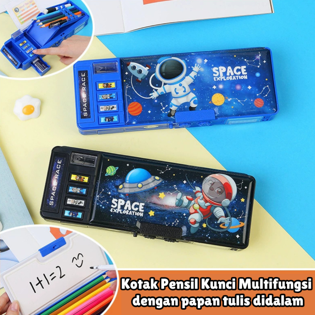 

PROMO 7.7 Back To School Cherry COD KOTAK PENSIL ANAK KATA SANDI PASSWORD MUDAH DIATUR / TEMPAT PENSIL ANAK MAGNET KATA SANDI