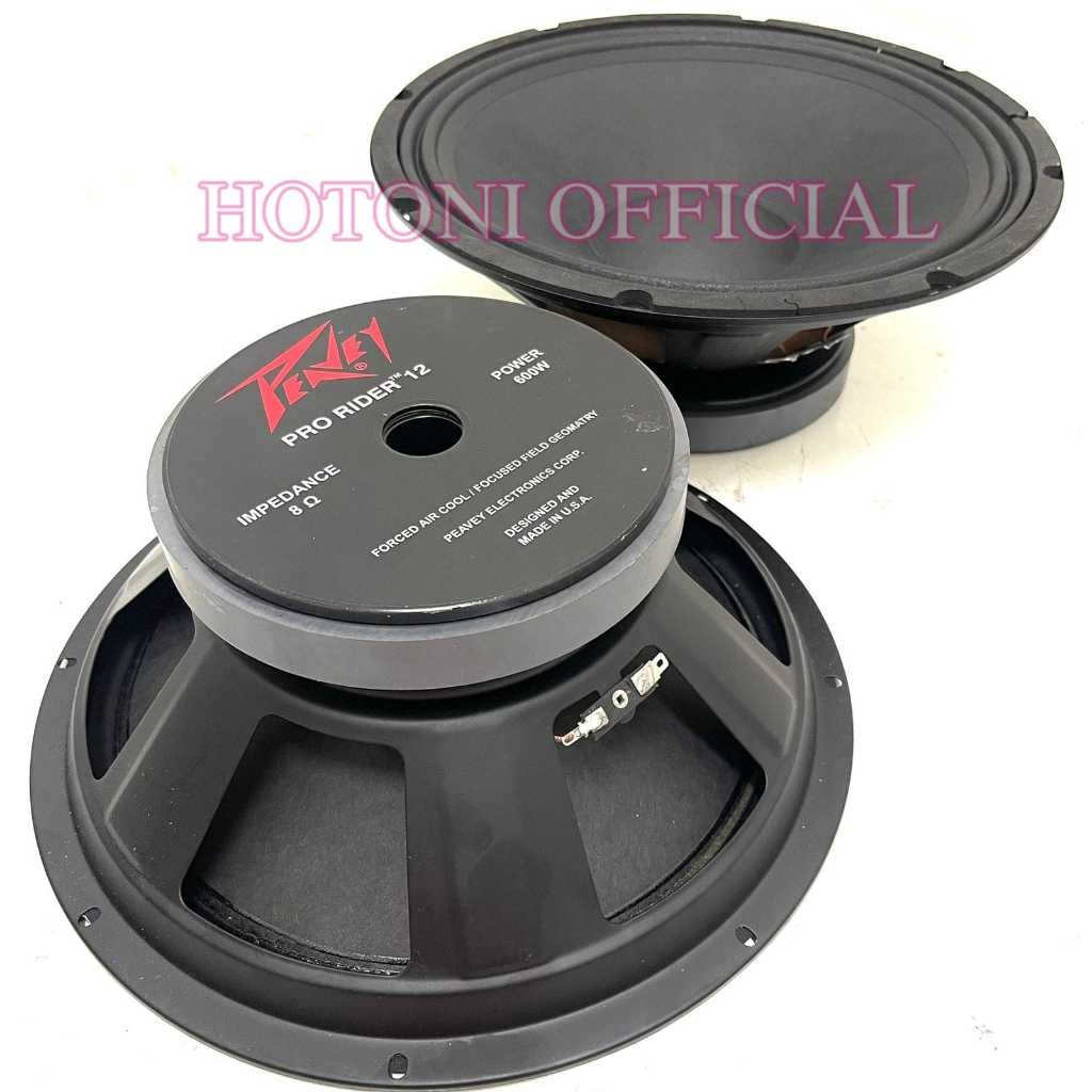 Speaker Komponen Peavey Prorider 12 12inch 600watt Speaker Componen Peavey Pro Rider12 600watt Bagus