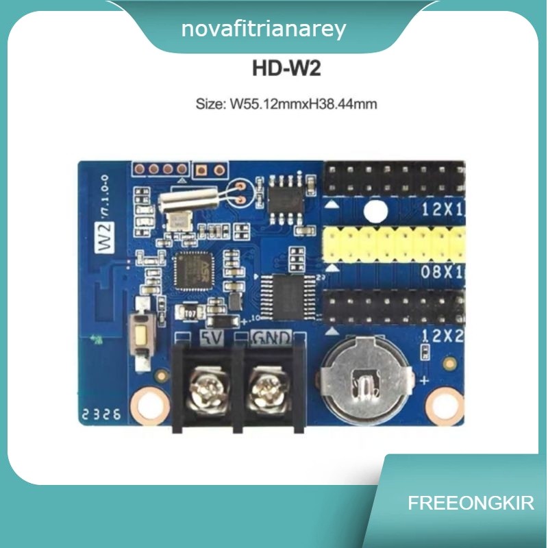 Led running text controller hd-w2  w2 wifi single color