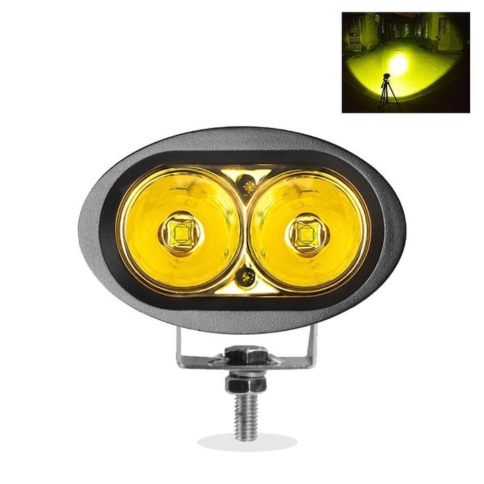 LAMPU TEMBAK CREE OWL 2 MATA LED CREE OWL 2 MATA TERANG 12-24 VOLT - Kuning